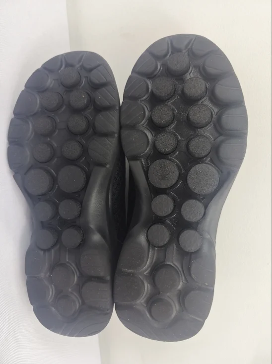 Skechers Women's 7.5 M Black Slip-On Mesh Flats Loafers - Picture 7 of 9